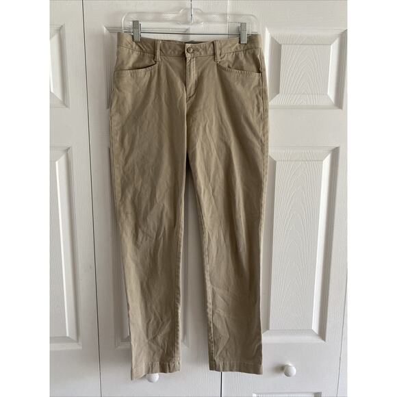 Lands End Girls 16 Khaki Uniform Pants - Picture 1 of 7